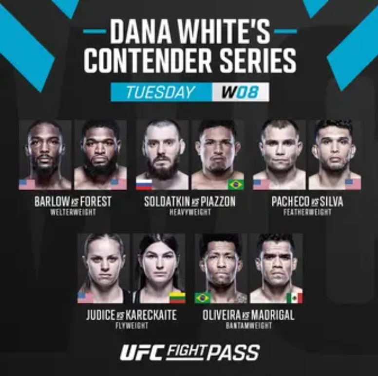 Dana White’s Contender Series: Season 9, Week 8